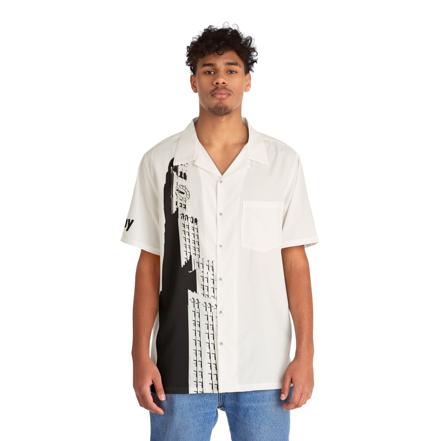 BROOKLYN, NY - Men's Hawaiian Shirt (AOP)