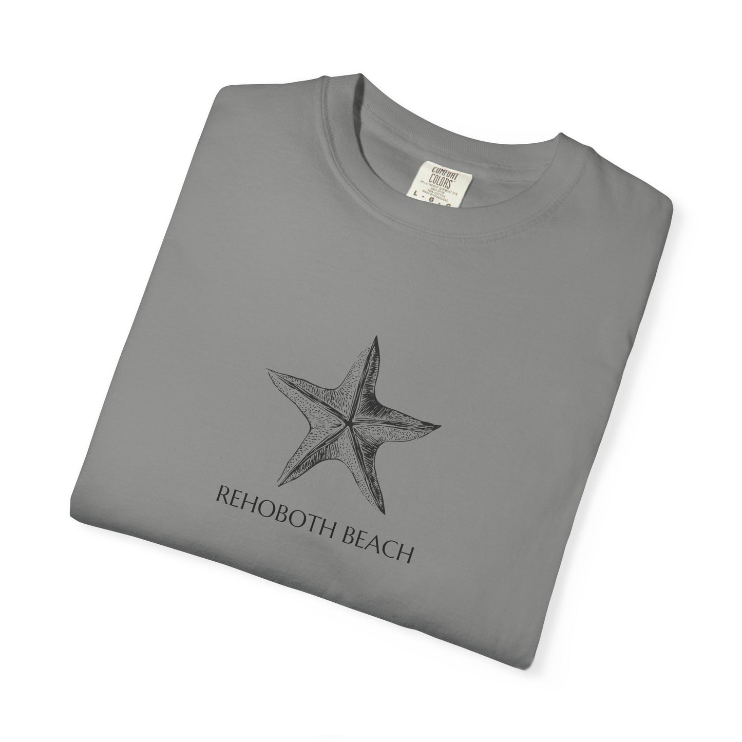 REHOBOTH BEACH - STARFISH - Unisex Garment-Dyed T-shirt