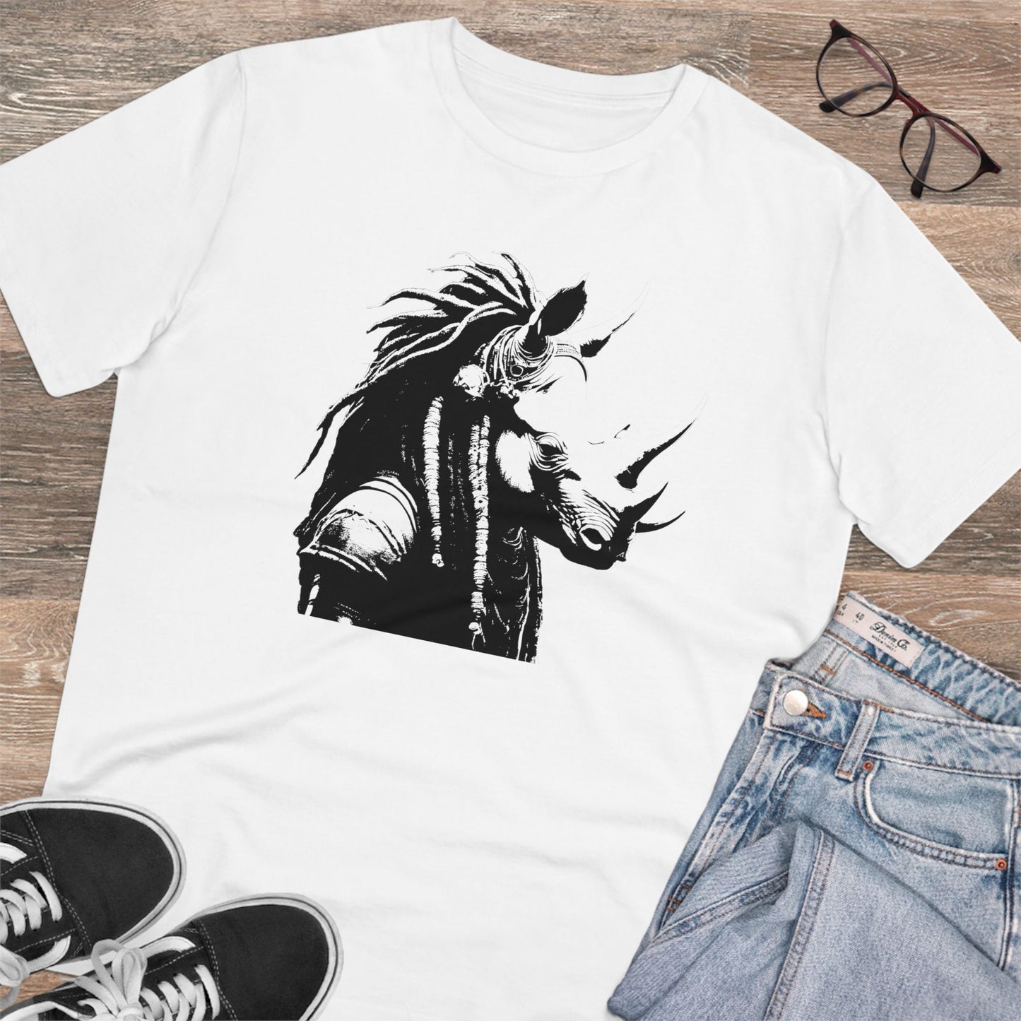 ANIMALS - RHINO - Organic Creator T-shirt - Unisex