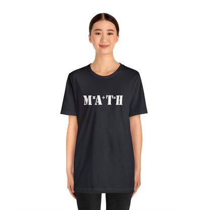 MATH - Unisex Jersey Short Sleeve Tee