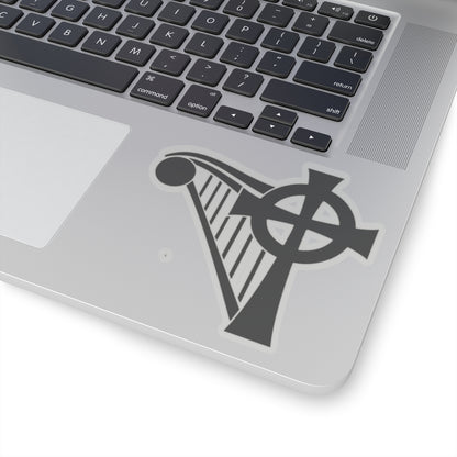 HARP & CROSS - Kiss-Cut Stickers