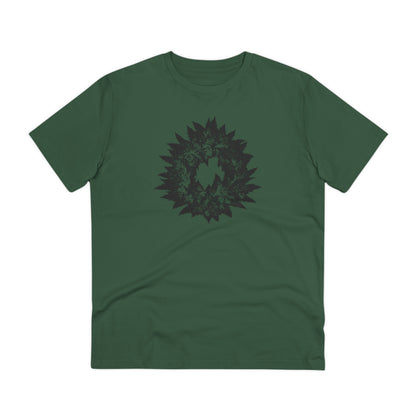 DARK GREY WREATH - Organic Creator T-shirt - Unisex