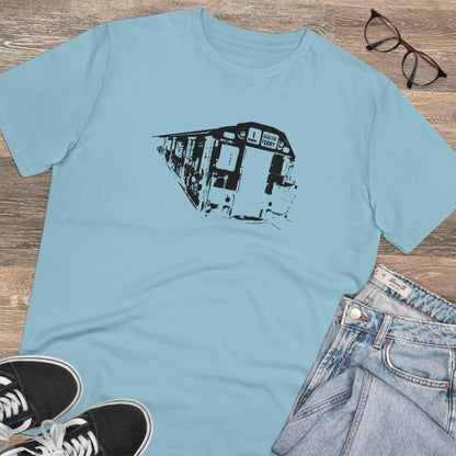 1 Train (BLACK) - Organic Creator T-shirt - Unisex