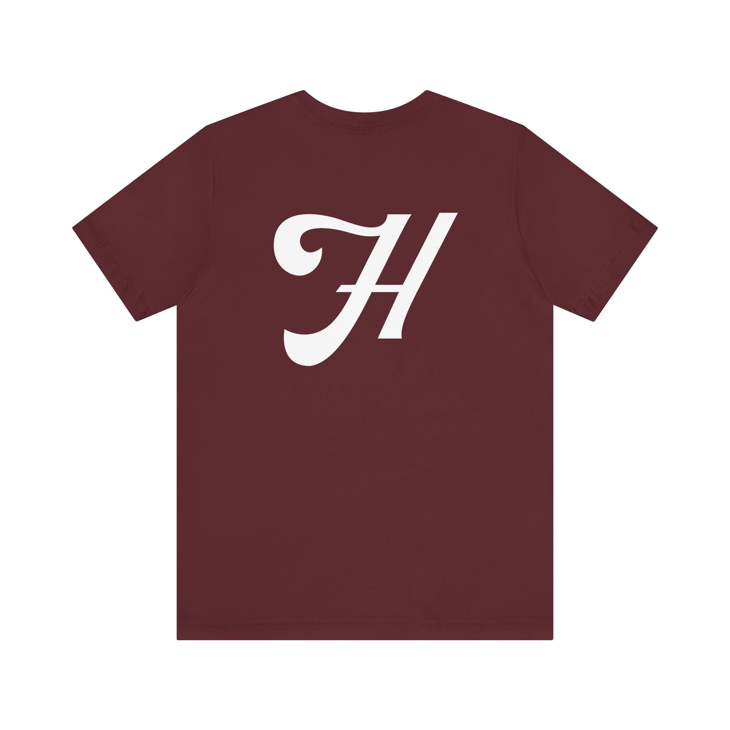 HOGHEAD - White Logo - Unisex Jersey Short Sleeve Tee