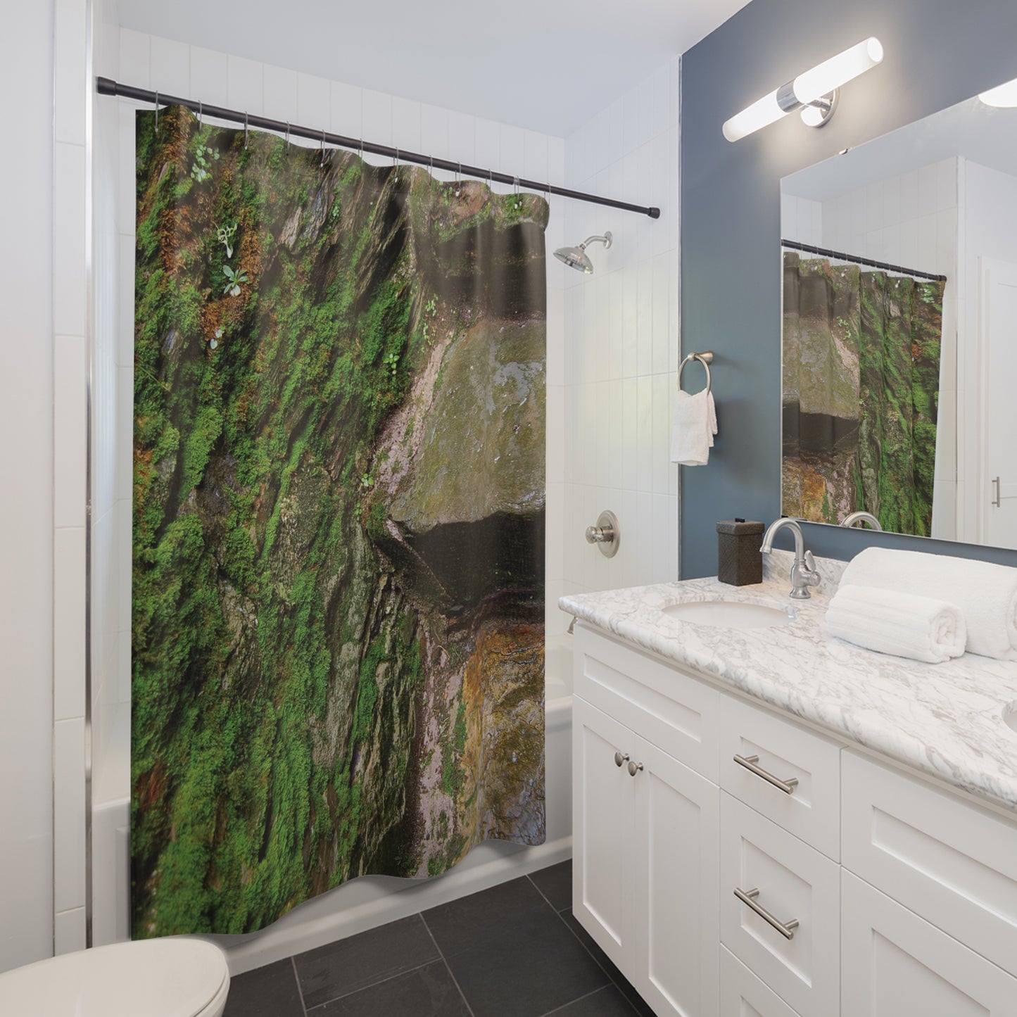 IRISH STEPS - Shower Curtain