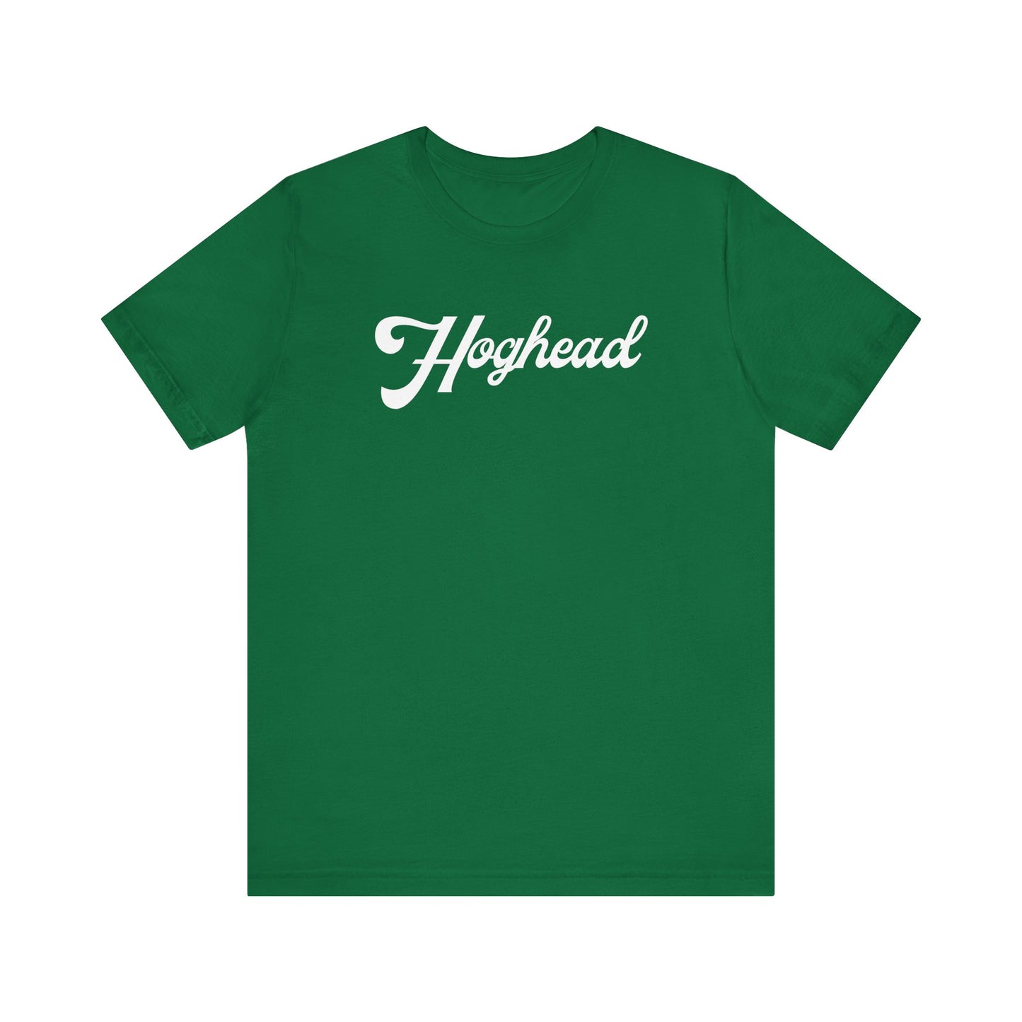 HOGHEAD - White Logo - Unisex Jersey Short Sleeve Tee