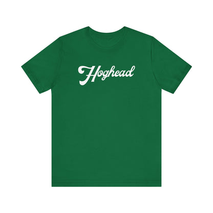 HOGHEAD - White Logo - Unisex Jersey Short Sleeve Tee