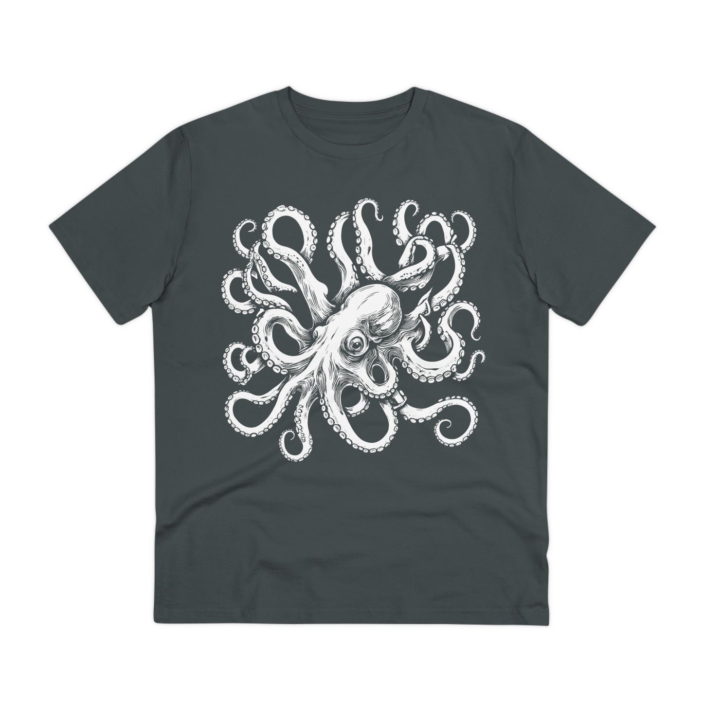 OCTOPUS - WHITE - Organic Creator T-shirt - Unisex