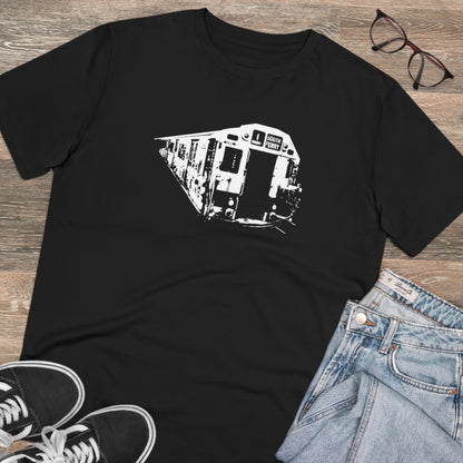 1 Train (WHITE) - Organic Creator T-shirt - Unisex