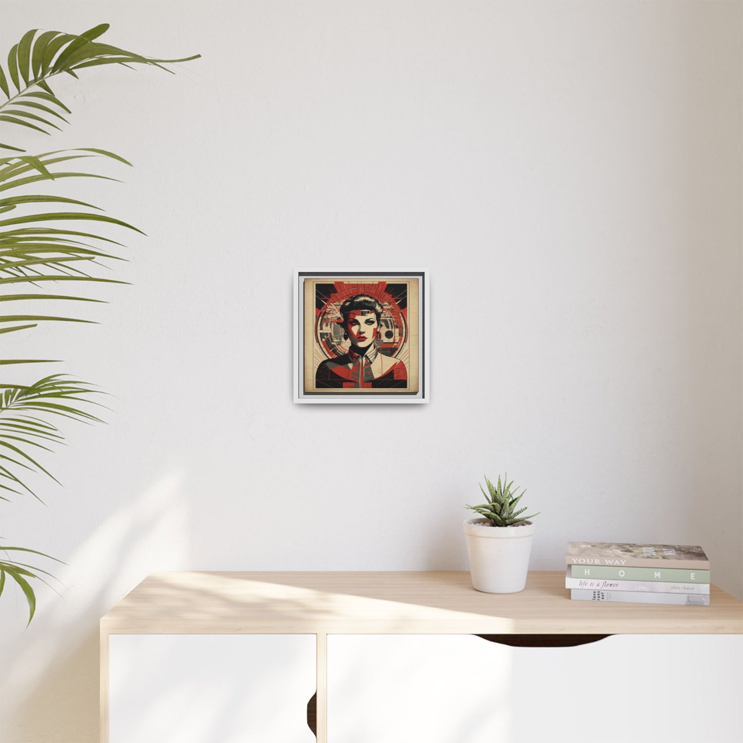 RETRO CHIC 1 - Framed Matte Canvas