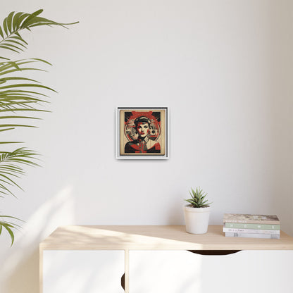 RETRO CHIC 1 - Framed Matte Canvas