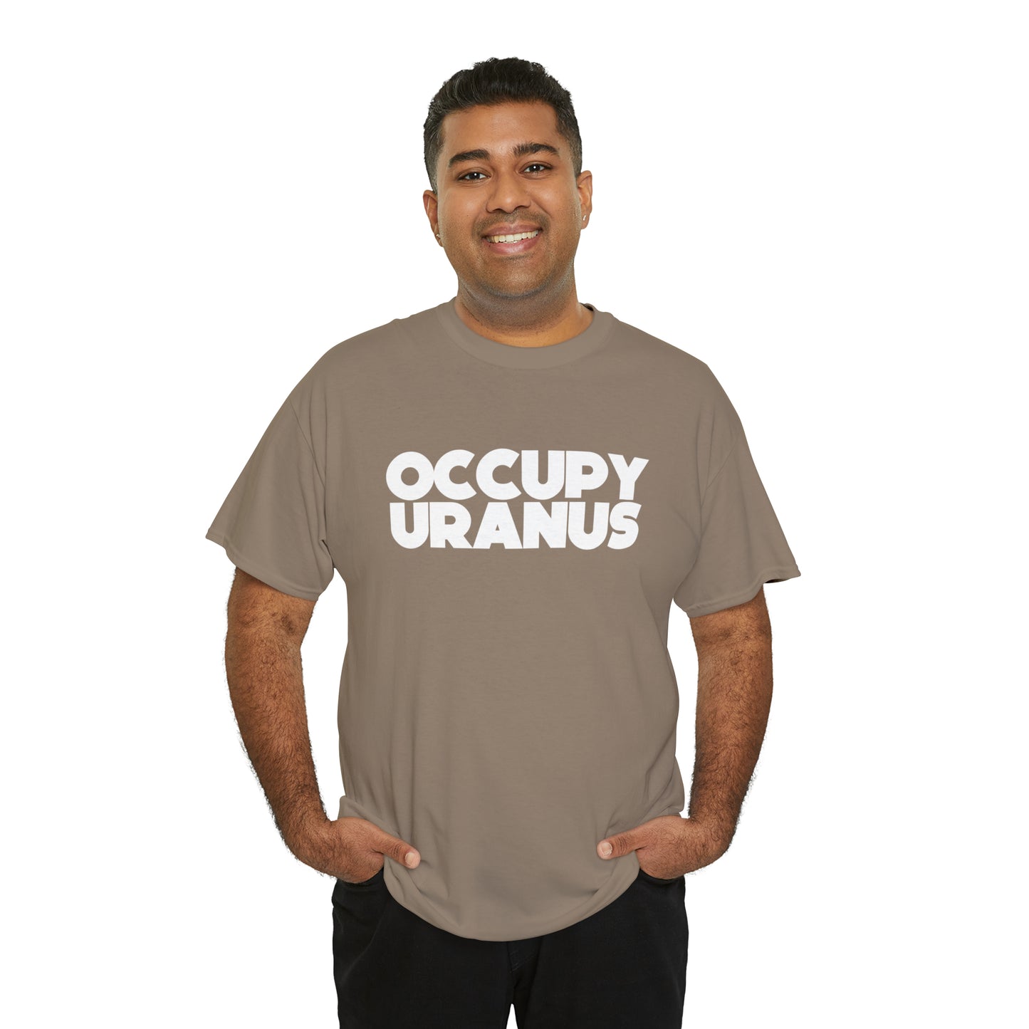 OCCUPY URANUS - Unisex Heavy Cotton Tee