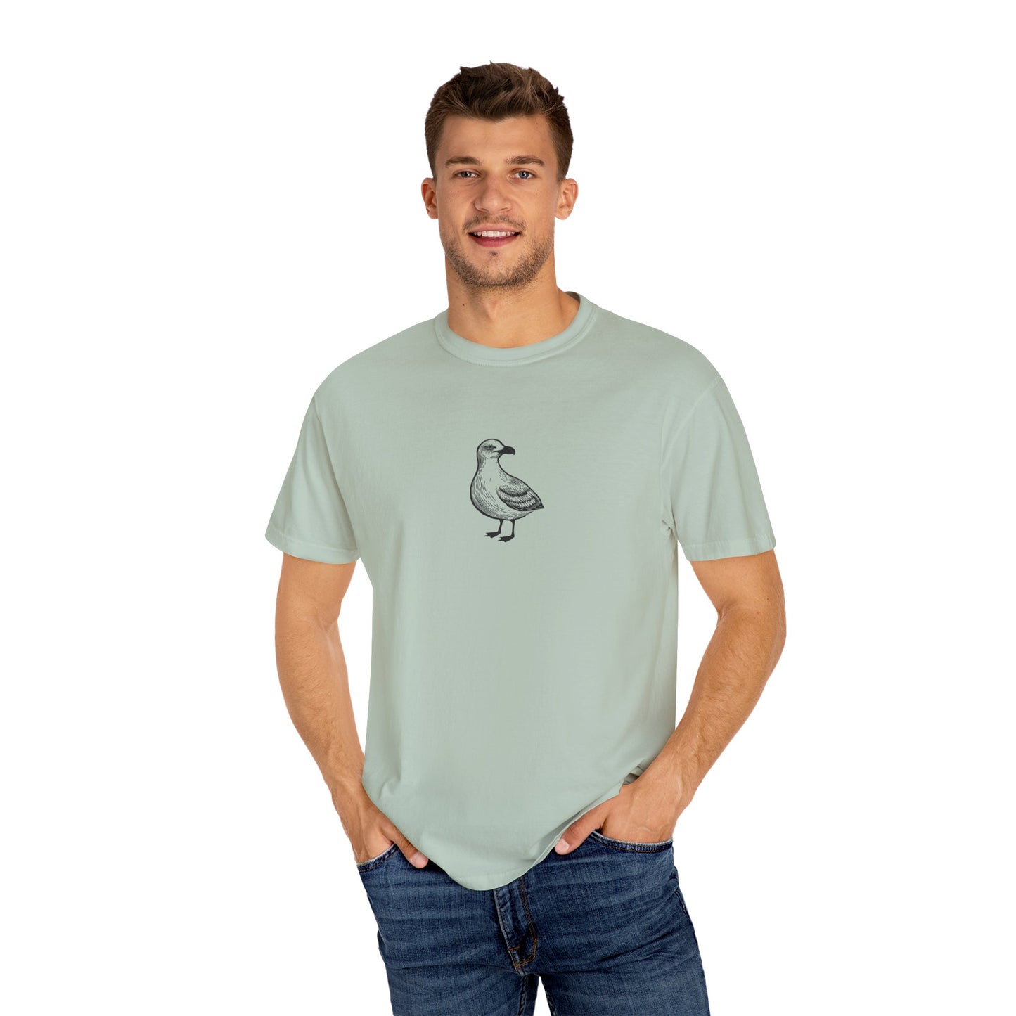 BETHANY BEACH - SEAGULL - Unisex Garment-Dyed T-shirt
