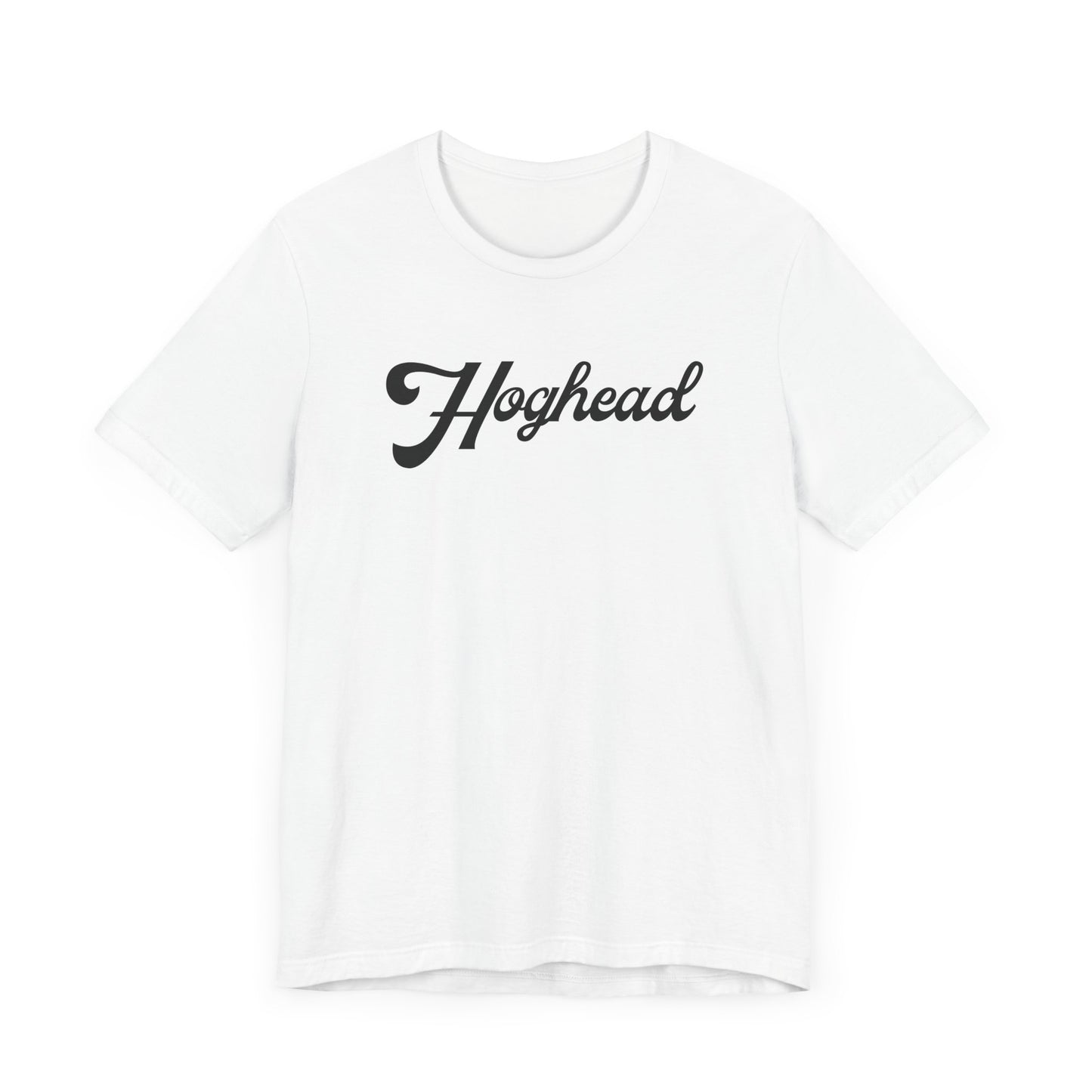 HOGHEAD - Black Logo - Unisex Jersey Short Sleeve Tee