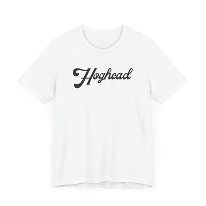 HOGHEAD - Black Logo - Unisex Jersey Short Sleeve Tee