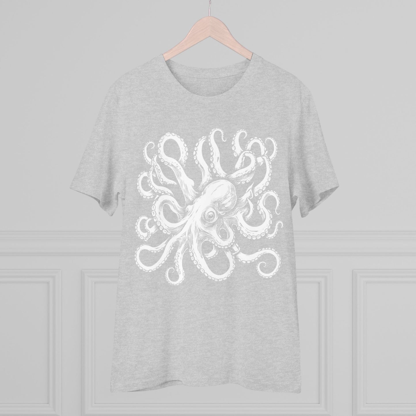 OCTOPUS - WHITE - Organic Creator T-shirt - Unisex