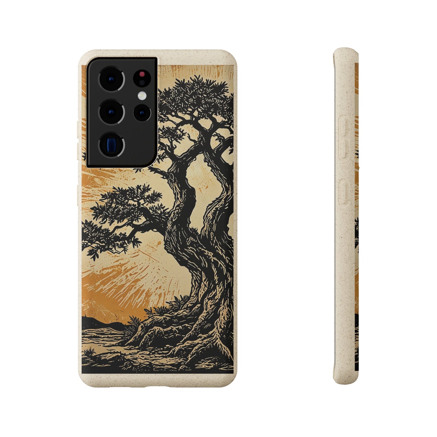 WOOD CUT CASE 4 - Biodegradable Cases