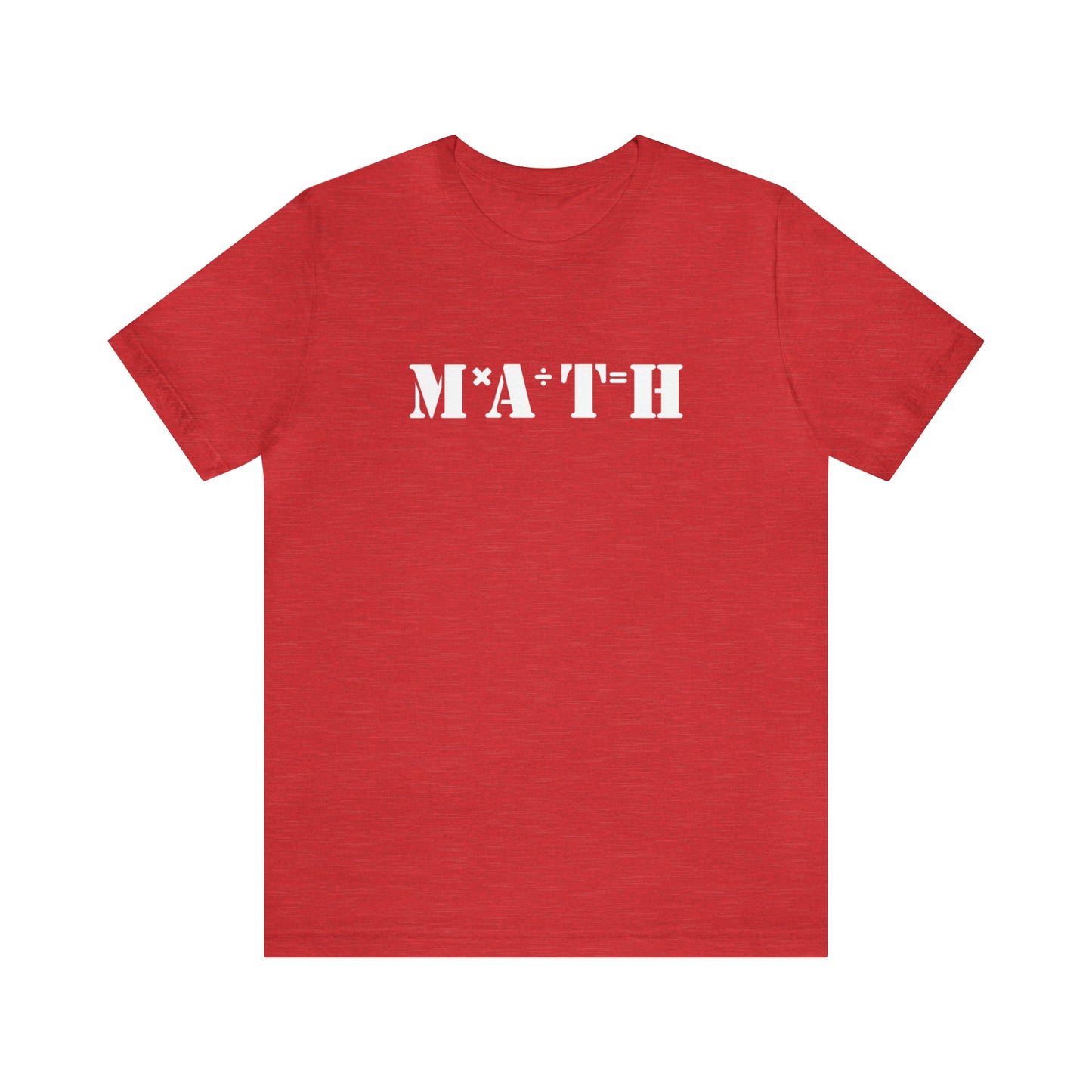 MATH - Unisex Jersey Short Sleeve Tee
