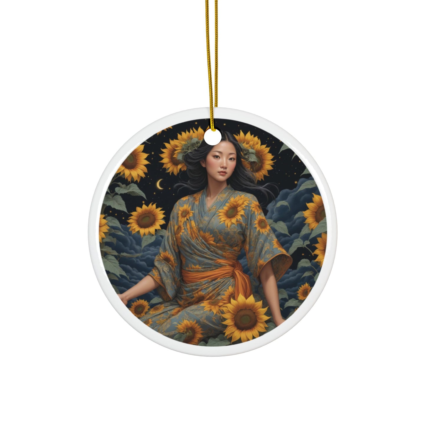 Sunflower Ornament 7