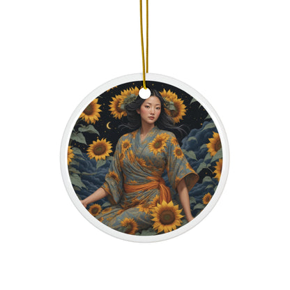 Sunflower Ornament 7