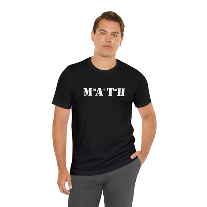 MATH - Unisex Jersey Short Sleeve Tee
