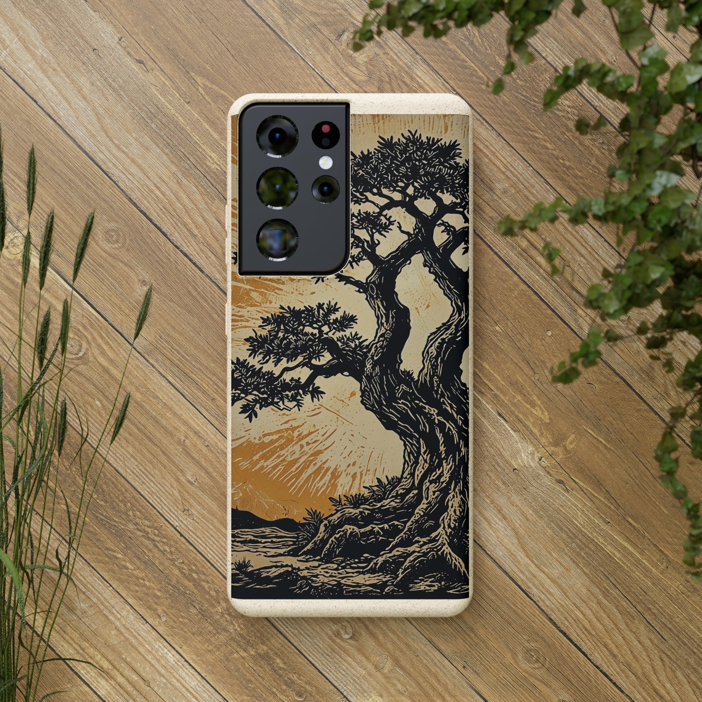 WOOD CUT CASE 4 - Biodegradable Cases