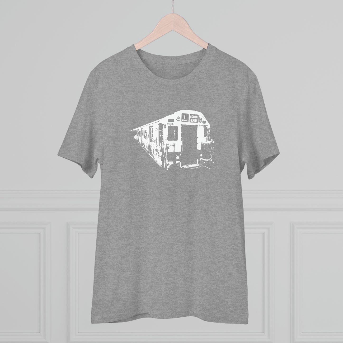 1 Train (WHITE) - Organic Creator T-shirt - Unisex