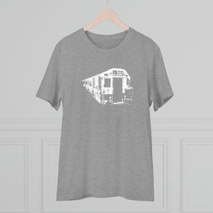 1 Train (WHITE) - Organic Creator T-shirt - Unisex