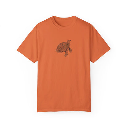 REHOBOTH BEACH - TURTLE - Unisex Garment-Dyed T-shirt