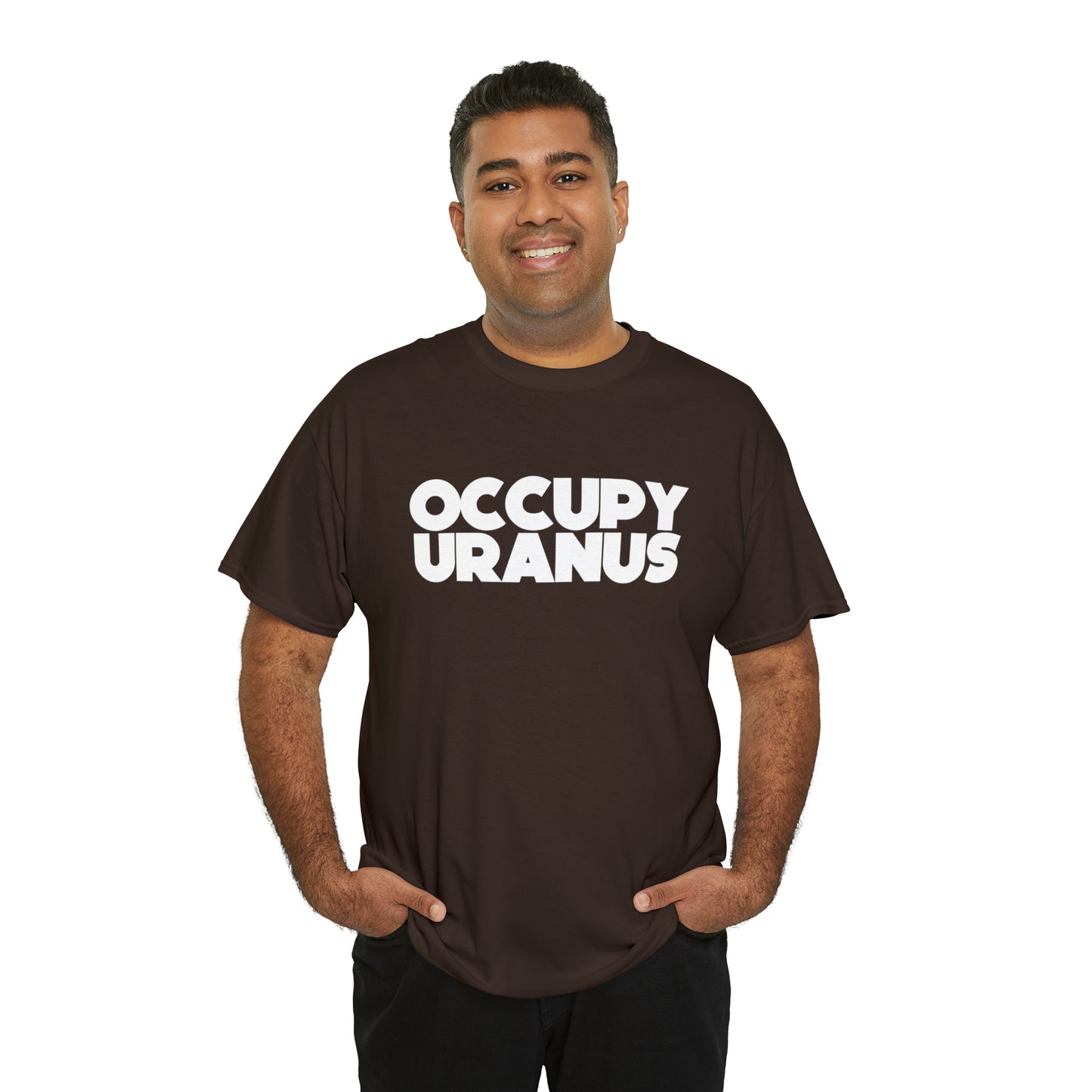 OCCUPY URANUS - Unisex Heavy Cotton Tee