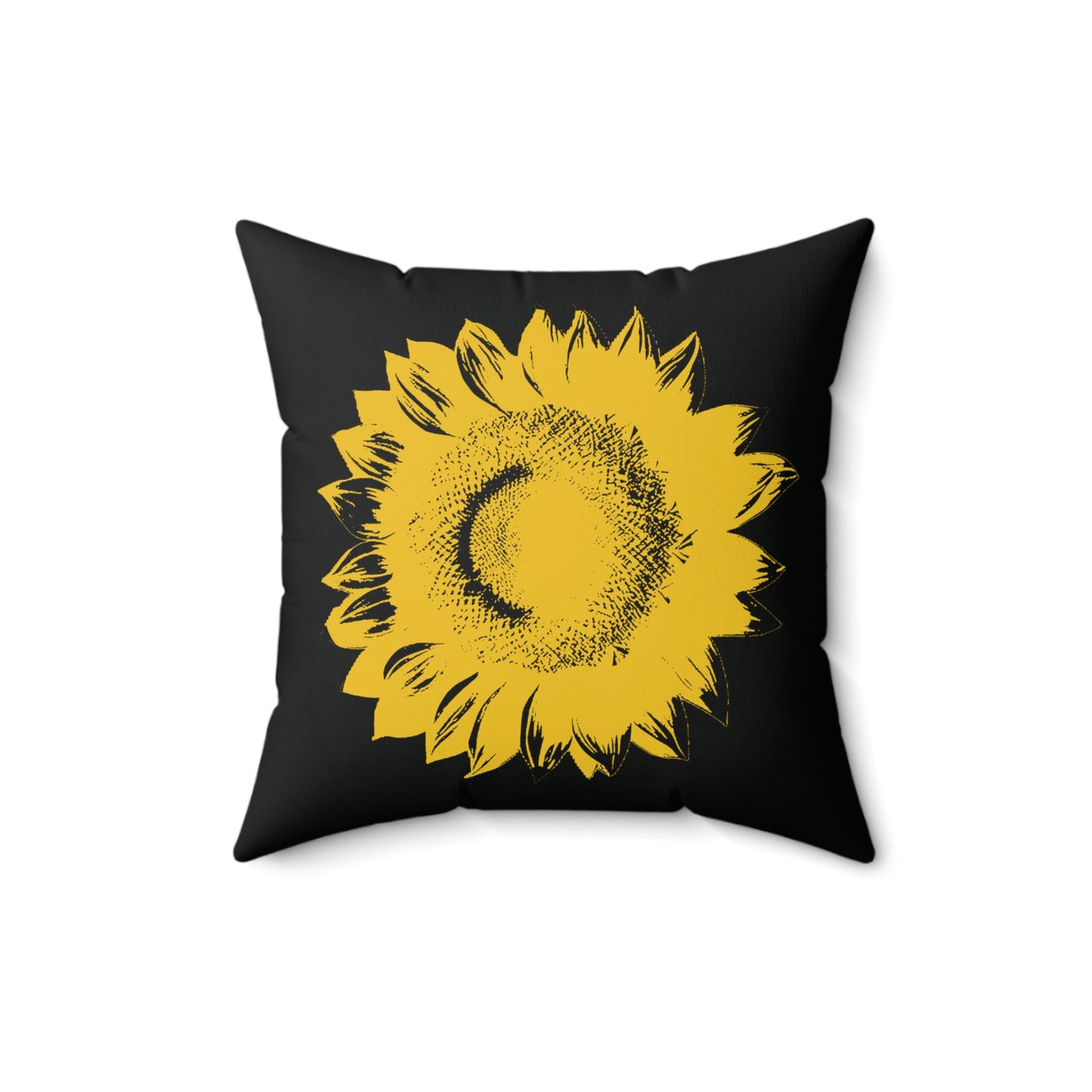 SUNFLOWER - Spun Polyester Square Pillow