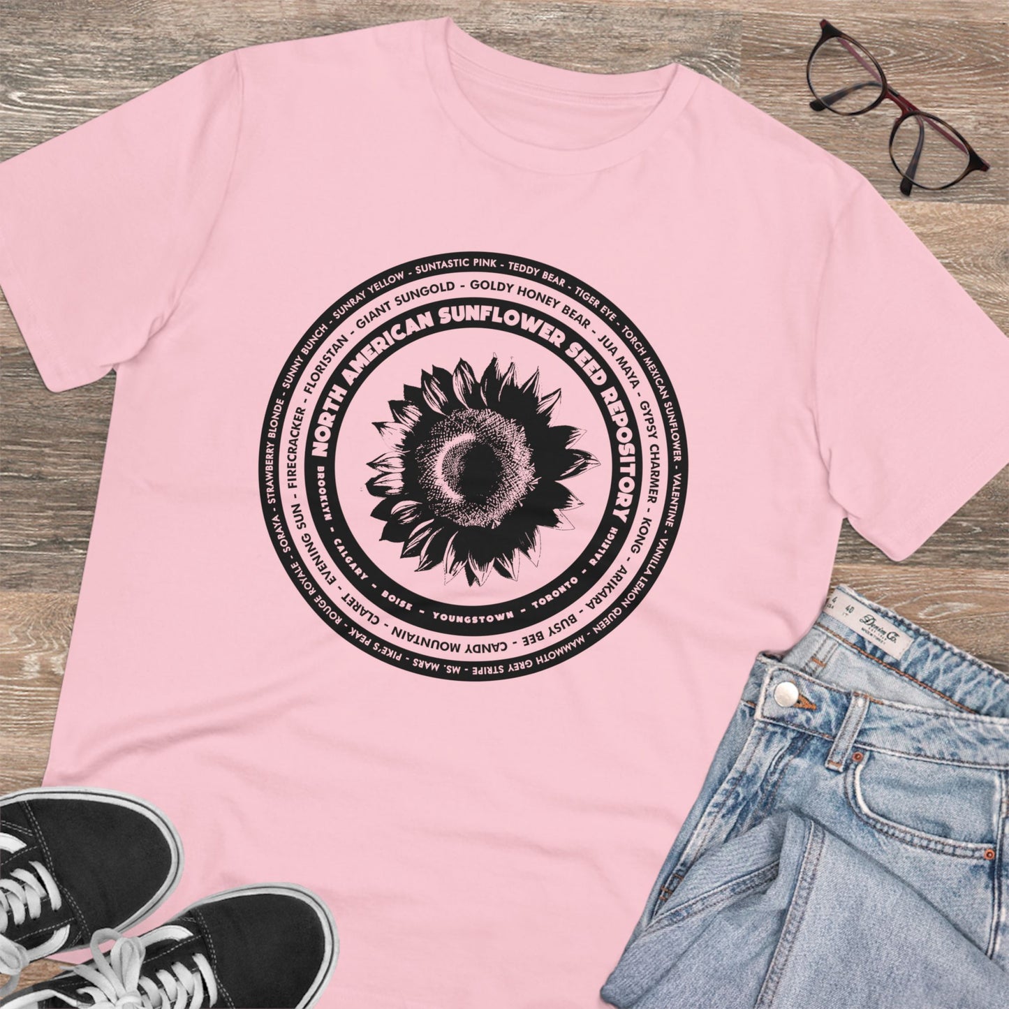 SUNFLOWER - Organic Creator T-shirt - Unisex