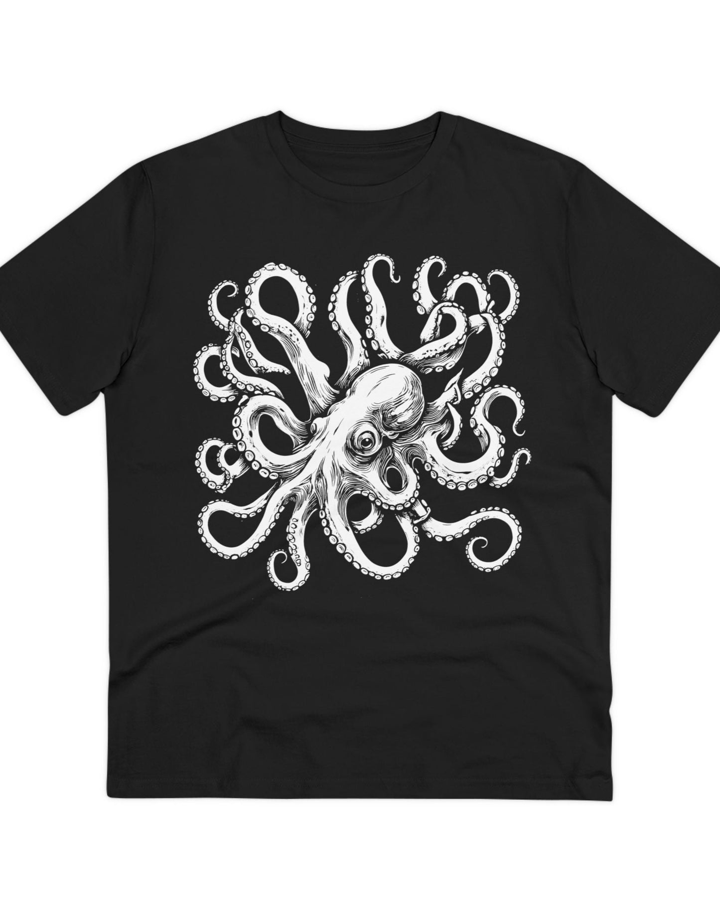 OCTOPUS - WHITE - Organic Creator T-shirt - Unisex