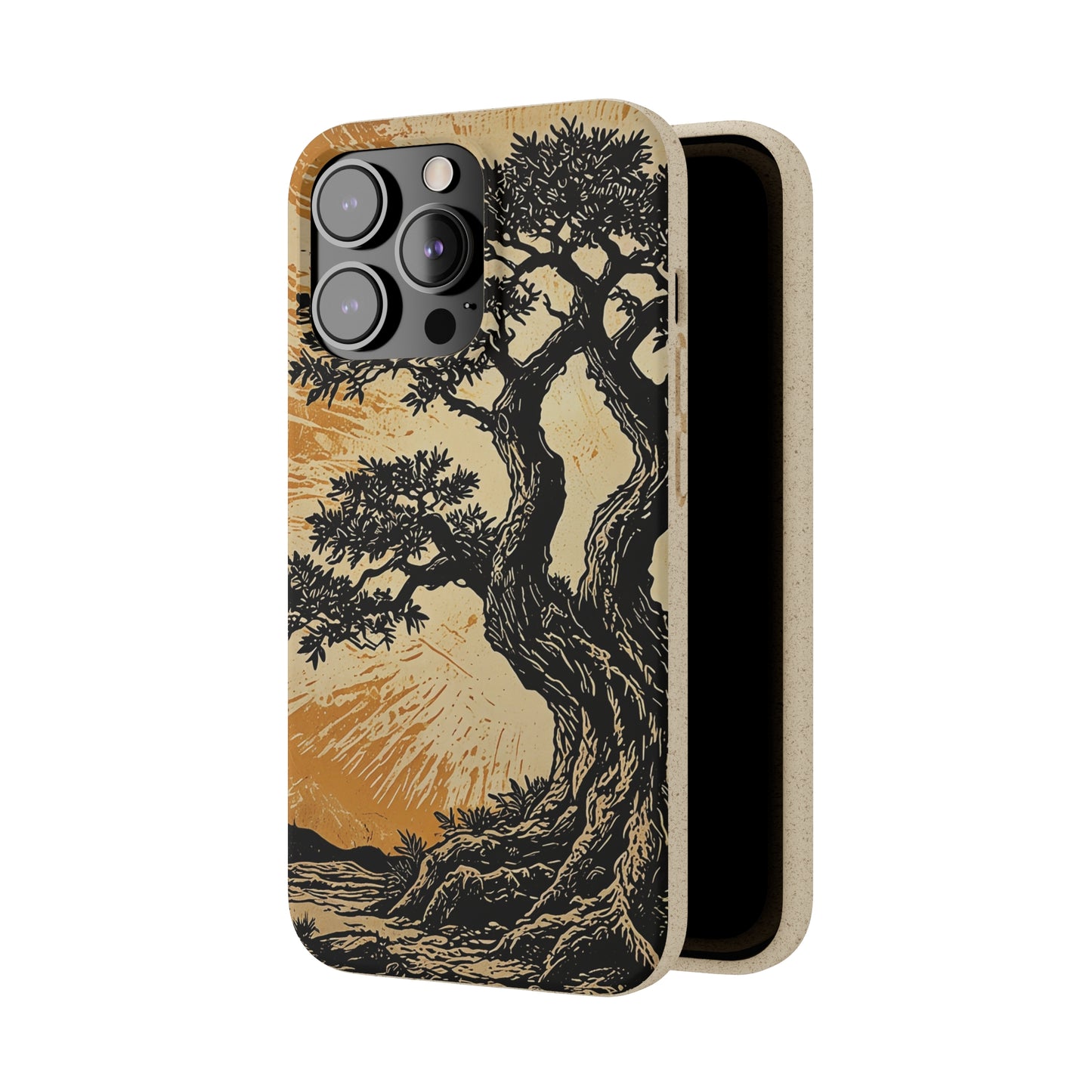 WOOD CUT CASE 4 - Biodegradable Cases