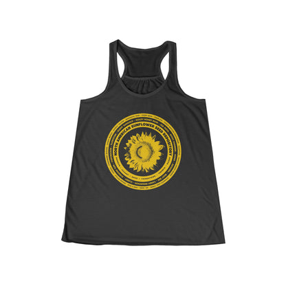 SUNFLOWER - Women's Flowy Racerback Tank