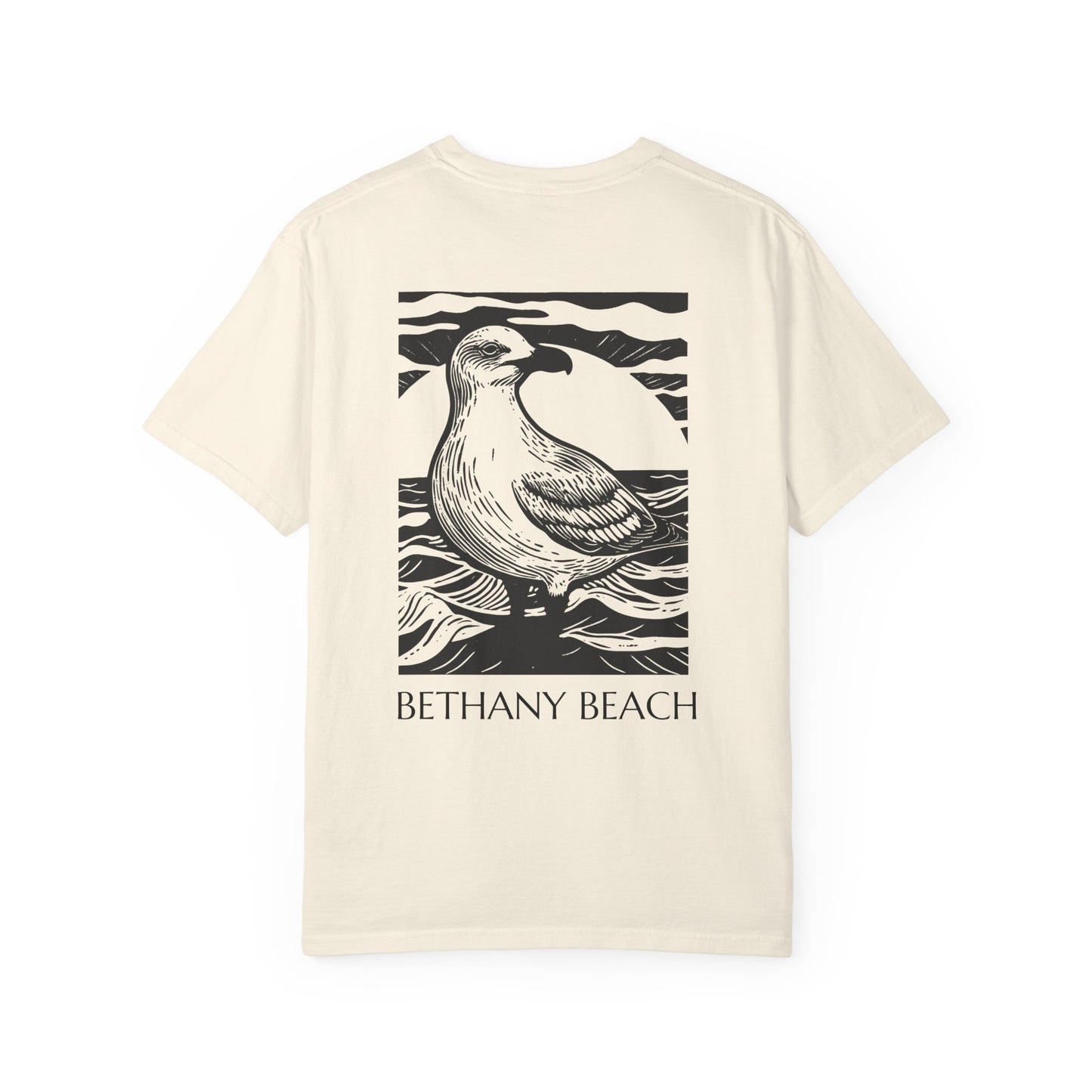 BETHANY BEACH - SEAGULL - Unisex Garment-Dyed T-shirt