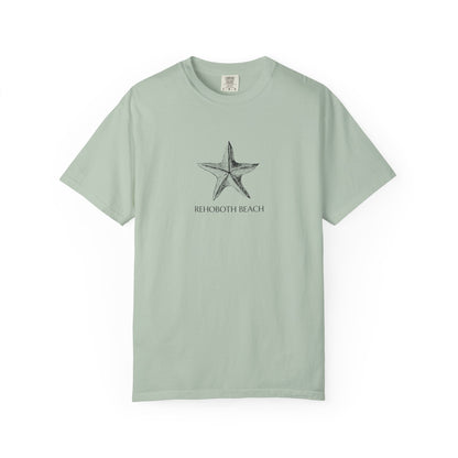 REHOBOTH BEACH - STARFISH - Unisex Garment-Dyed T-shirt