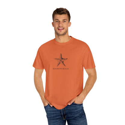 REHOBOTH BEACH - STARFISH - Unisex Garment-Dyed T-shirt