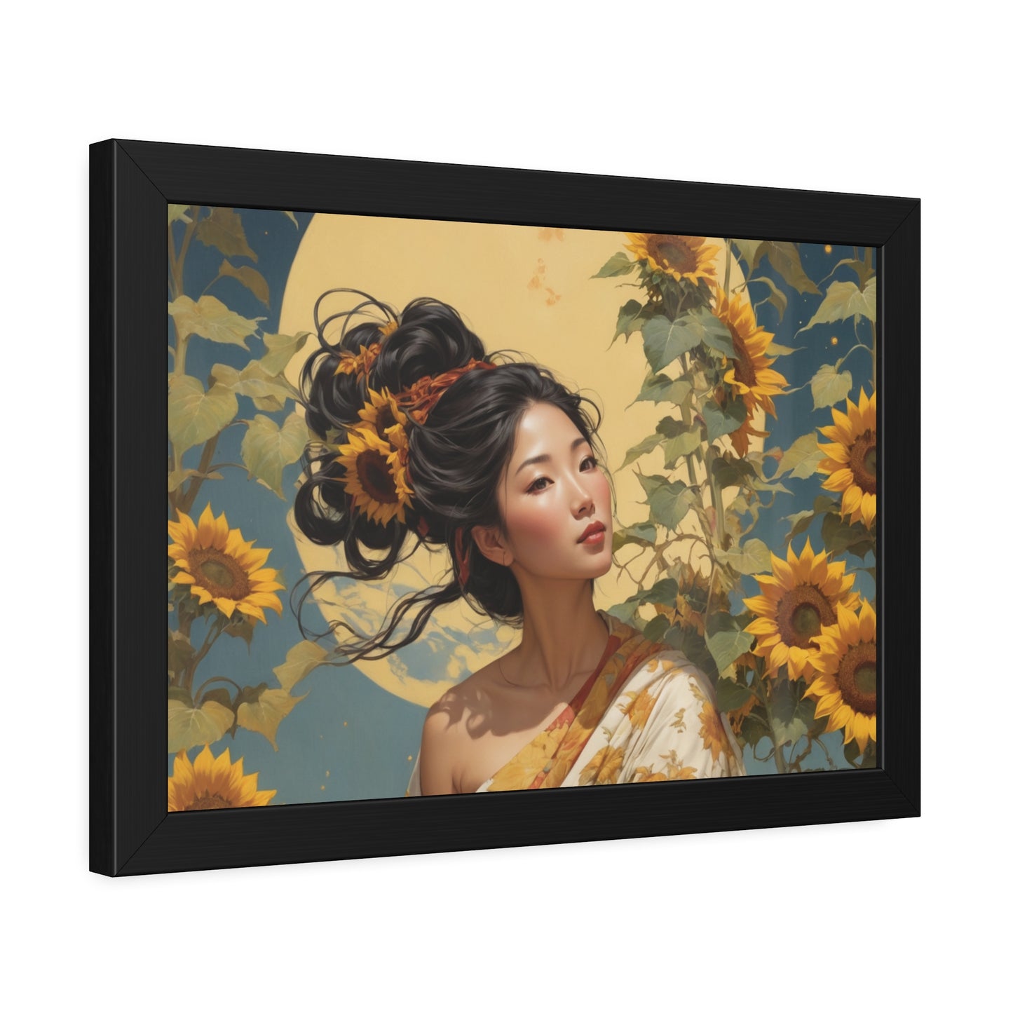 SUNFLOWER 6 - Framed Paper Poster