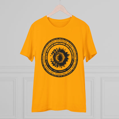 SUNFLOWER - Organic Creator T-shirt - Unisex