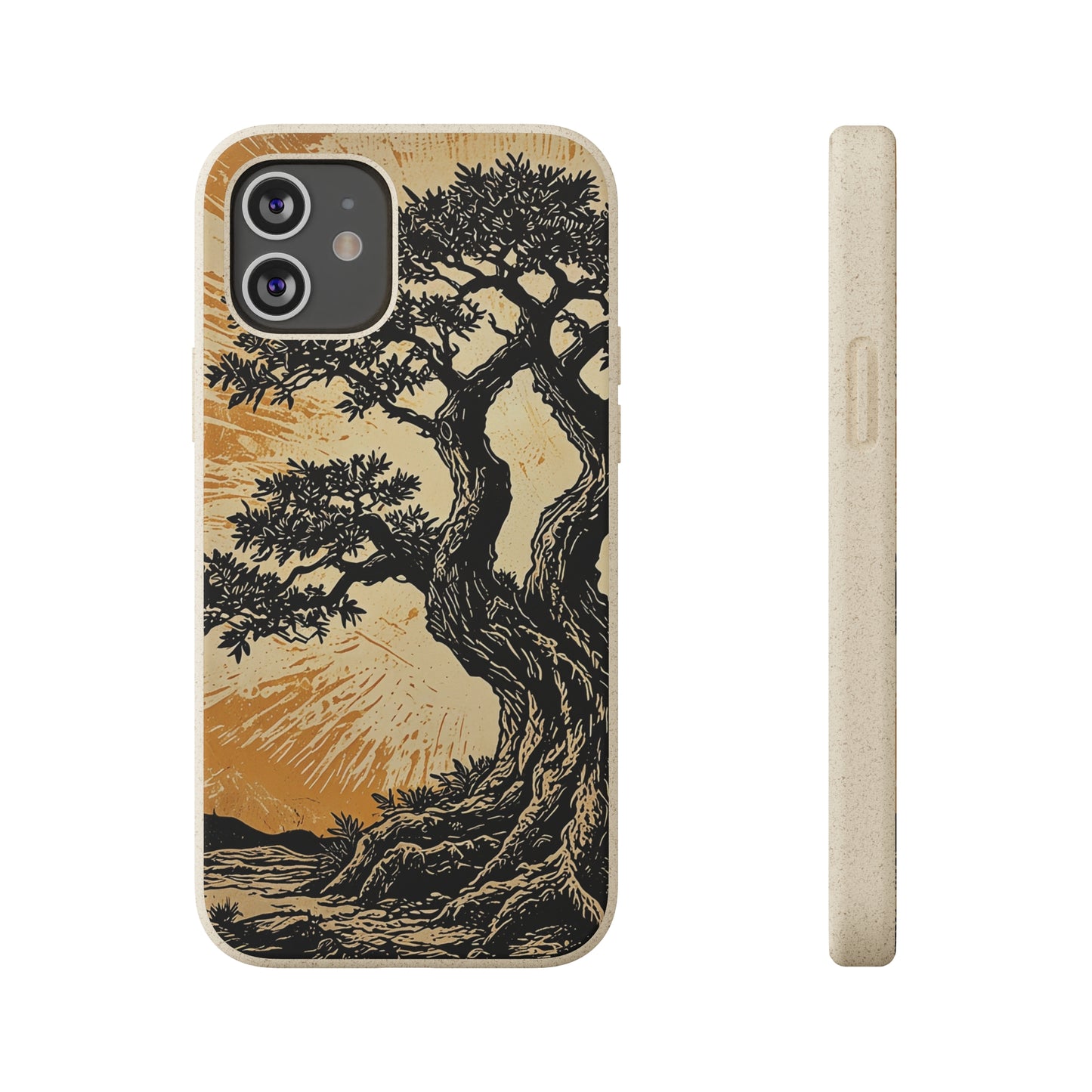 WOOD CUT CASE 4 - Biodegradable Cases