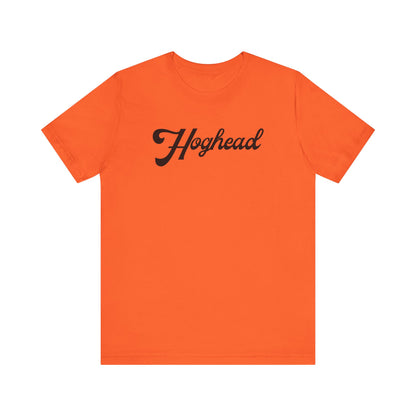 HOGHEAD - Black Logo - Unisex Jersey Short Sleeve Tee