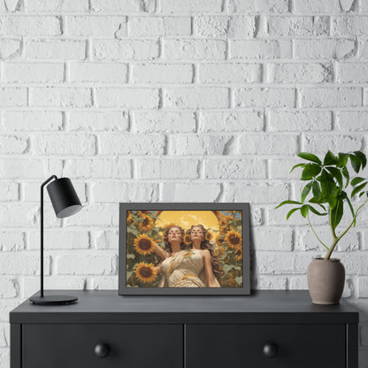 SUNFLOWER 3 - Framed Paper Poster