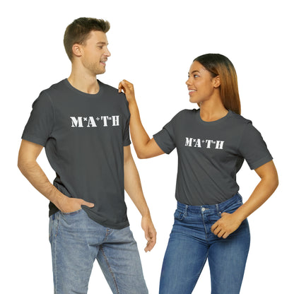 MATH - Unisex Jersey Short Sleeve Tee