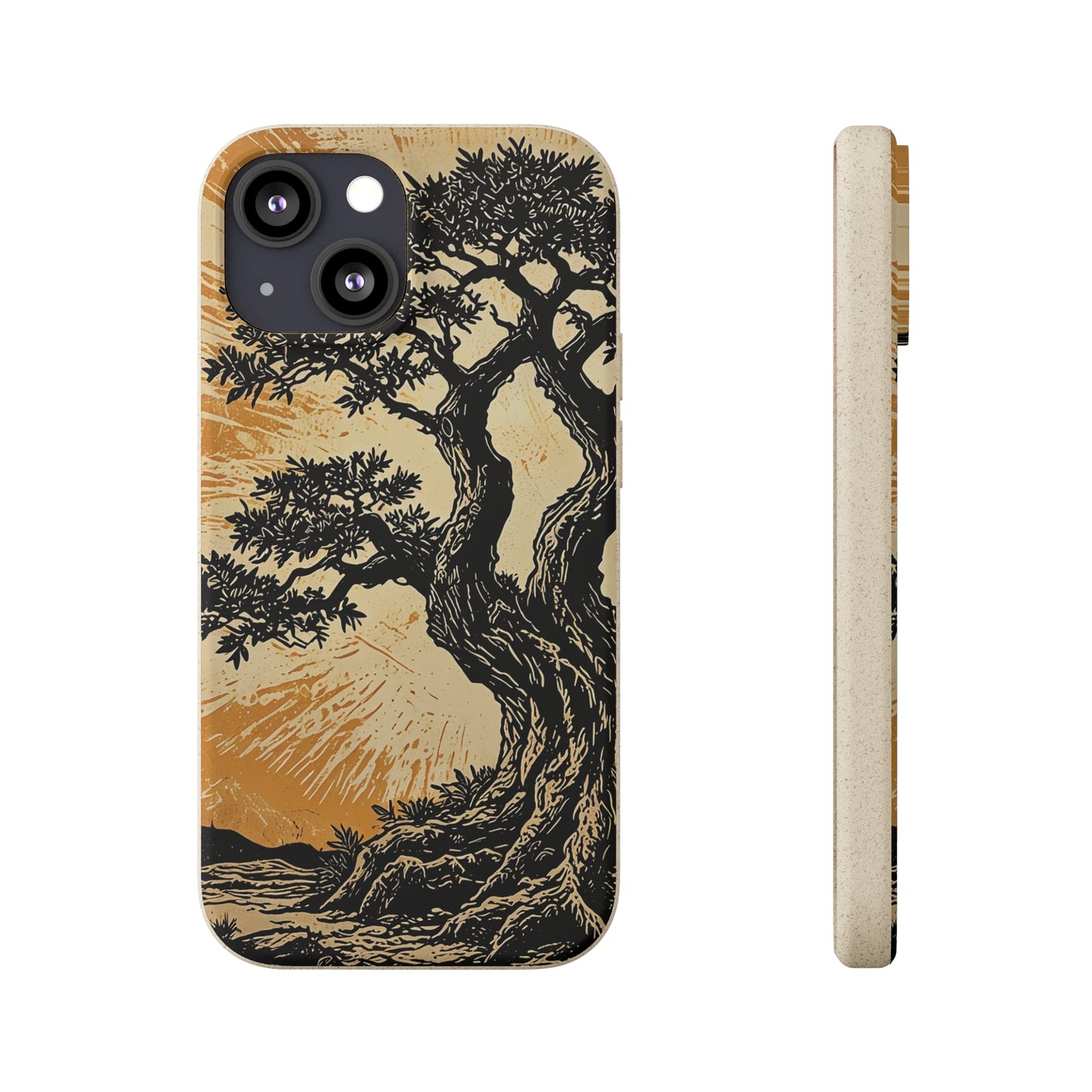 WOOD CUT CASE 4 - Biodegradable Cases