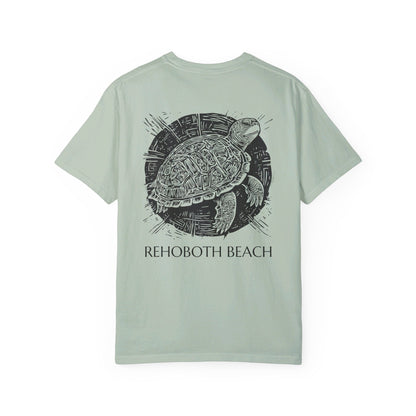 REHOBOTH BEACH - TURTLE - Unisex Garment-Dyed T-shirt