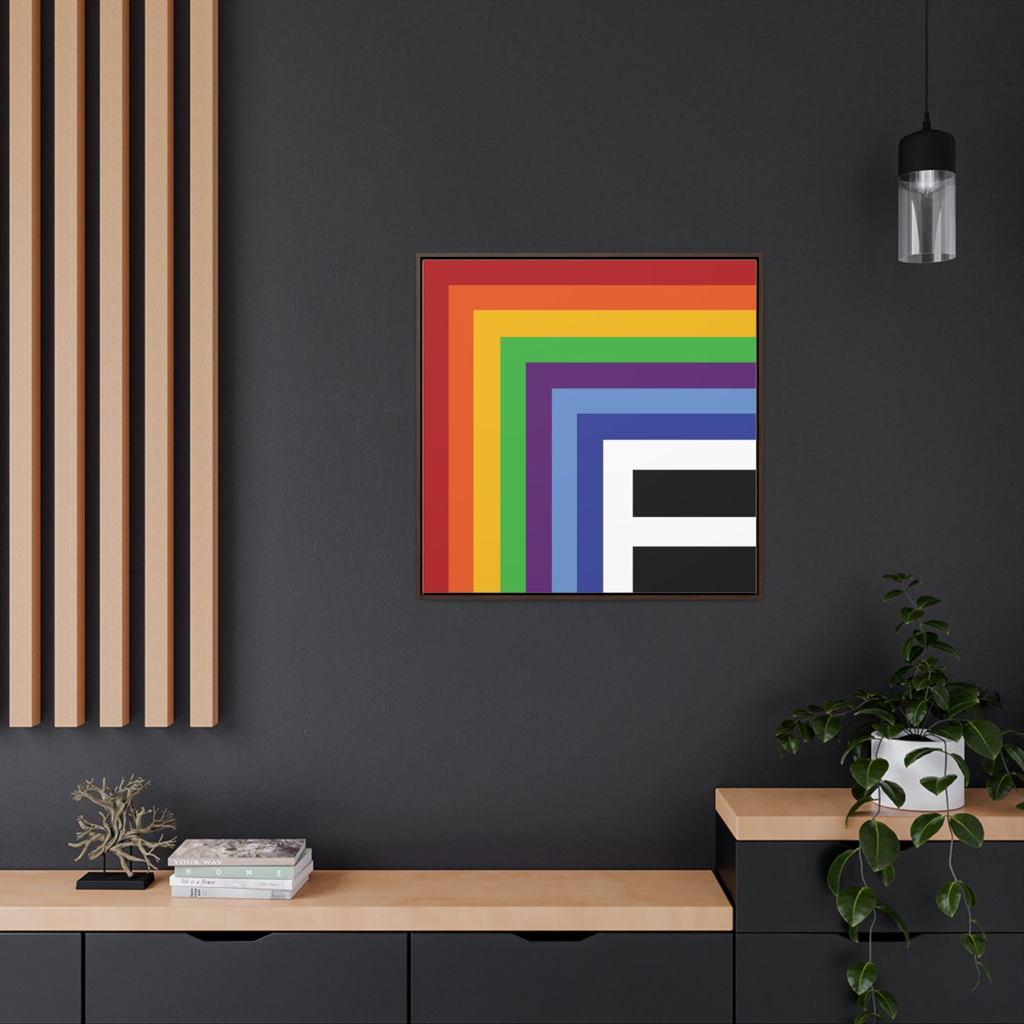 Gallery Canvas Wraps, Square Frame