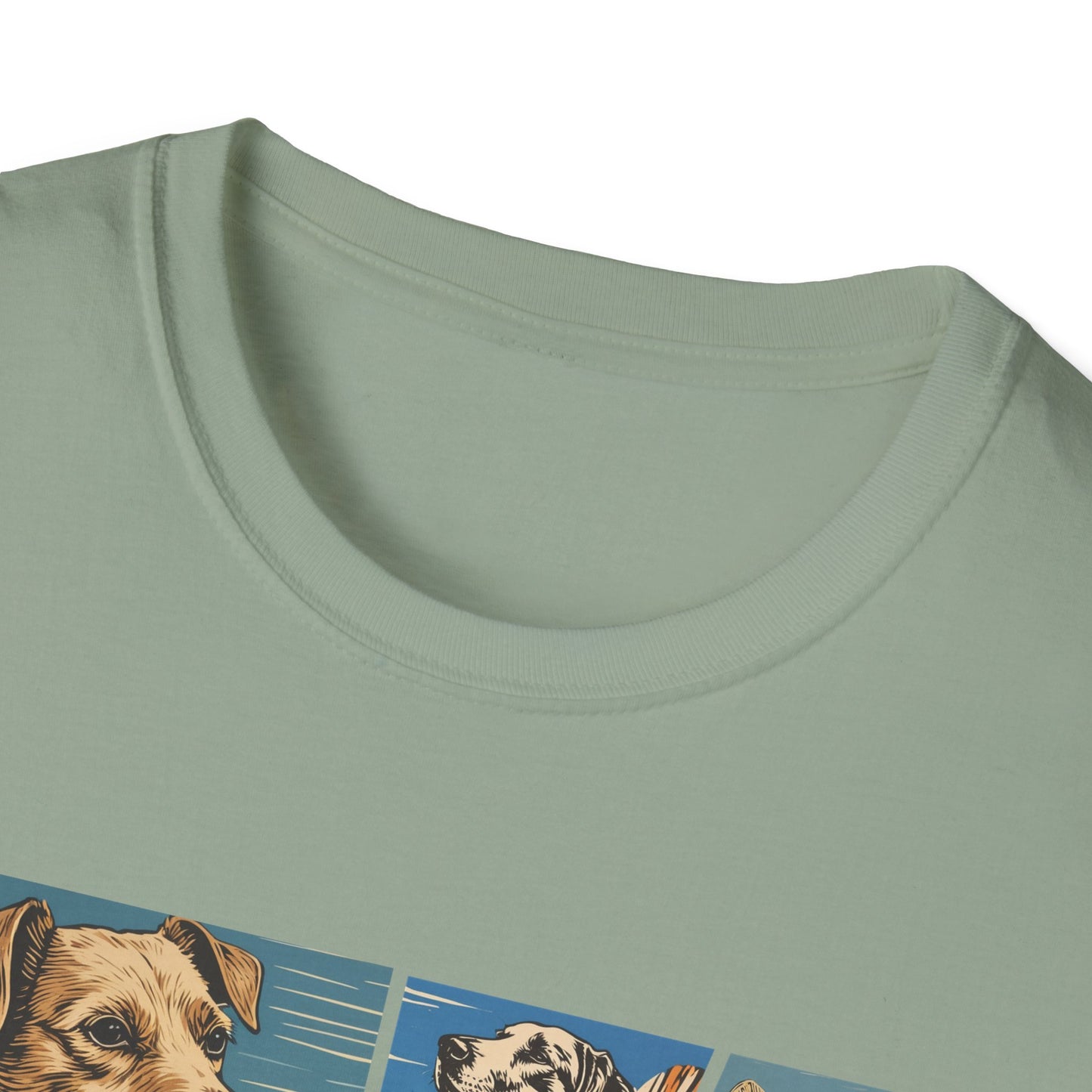 REHOBOTH - DOGS - Unisex Softstyle T-Shirt