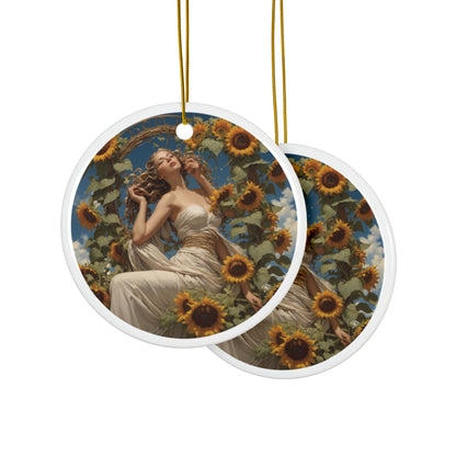 Sunflower Ornament 11