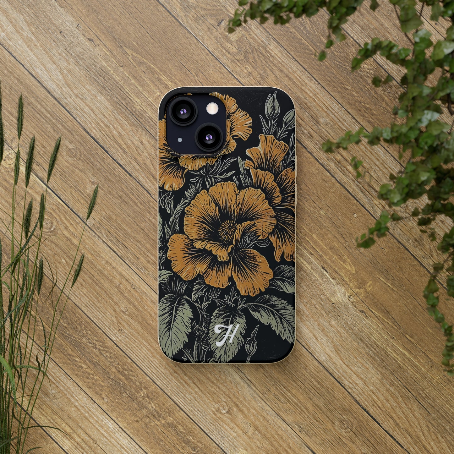 WOOD CUT CASE 8 - Biodegradable Cases
